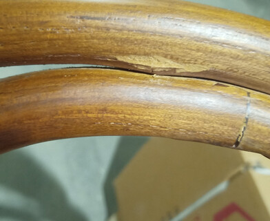 Стул Тонет Классик Чаир/Thonet Classic Chair (мод.CB2345) дерево вяз, 43х49х88,5, темный орех №5