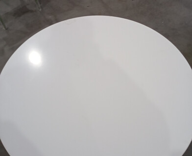 Стол обеденный Вosco/Боско МДФ/бук, D900, белый/коричневый