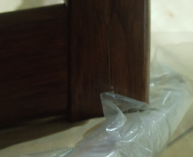 Стул DIAMANTE мягкое сидение бук, 42x42x85см, коричневый, ткань Tenerife Cream