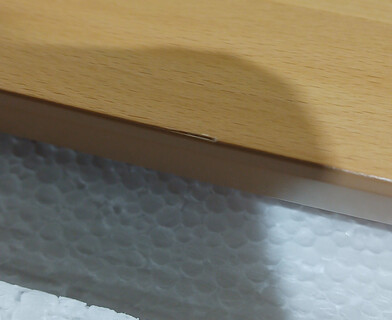 Стол раскладной Ваку/VAKU МДФ/бук, 80х120+40х75см, натуральный