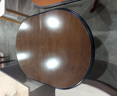 Стол раскладной Солерно/Solerno (ME-T4EX) дерево гевея/МДФ, 70х100+29х75см, тобако