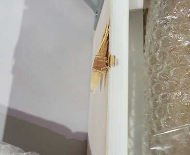 Стол Мосс/Moss раздвижной бук, МДФ, белый,110-140х68х75см