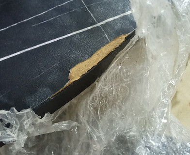 Стол обеденный Манзана/Manzana ЛДСП/HPL/металл, 100-130х100х75см, мрамор чёрный/чёрный