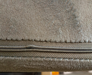 Стул Carol/Керол (мод. UC06) металл, вельвет, 45х56х82см, светло-серый (HLR24)/черный