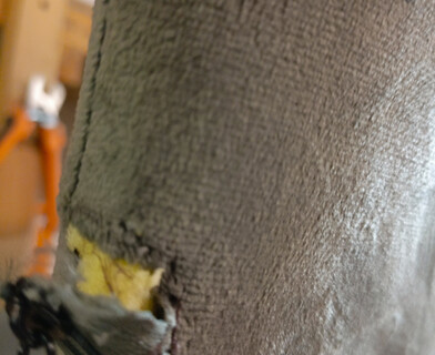 Стул Carol/Керол (мод. UC06) металл, вельвет, 45х56х82см, светло-серый (HLR24)/черный