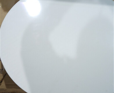 Стол обеденный Вosco/Боско МДФ/бук, D900, белый/коричневый