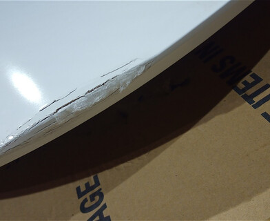 Стол обеденный Вosco/Боско МДФ/бук, D900, белый/коричневый