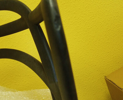 Стул Cat Chair (mod. 028) пластик, 53 x 59 x 82,5 см, черный (Black 3010)