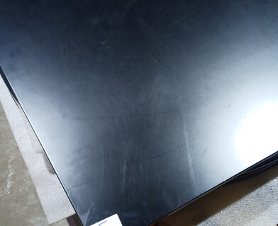 Стол Джон/John (мод.T1003) МДФ/дерево, 80х80х75см, черный/натуральный