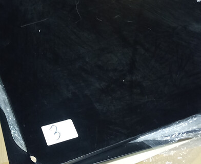 Стол Джон/John (мод.T1003) МДФ/дерево, 80х80х75см, черный/натуральный