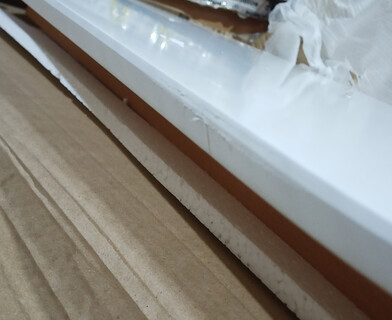 Стол обеденный Макс/Max МДФ/бук, 140х80х75см, белый/натуральный бук