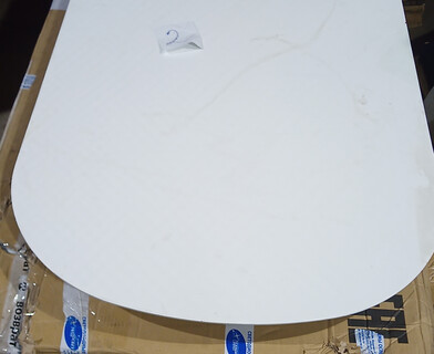 Стол обеденный Макс/Max МДФ/бук, 140х80х75см, белый/натуральный бук