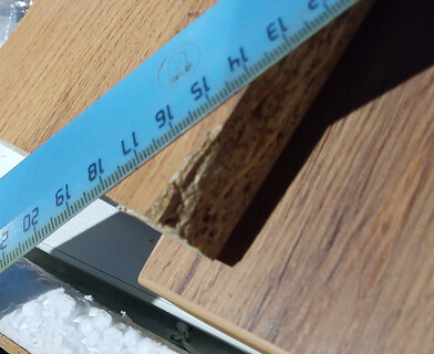 Стол обеденный раздвижной Гент/Gent ЛДСП, 110-145х68,6х75,5см, дуб вотан/белый