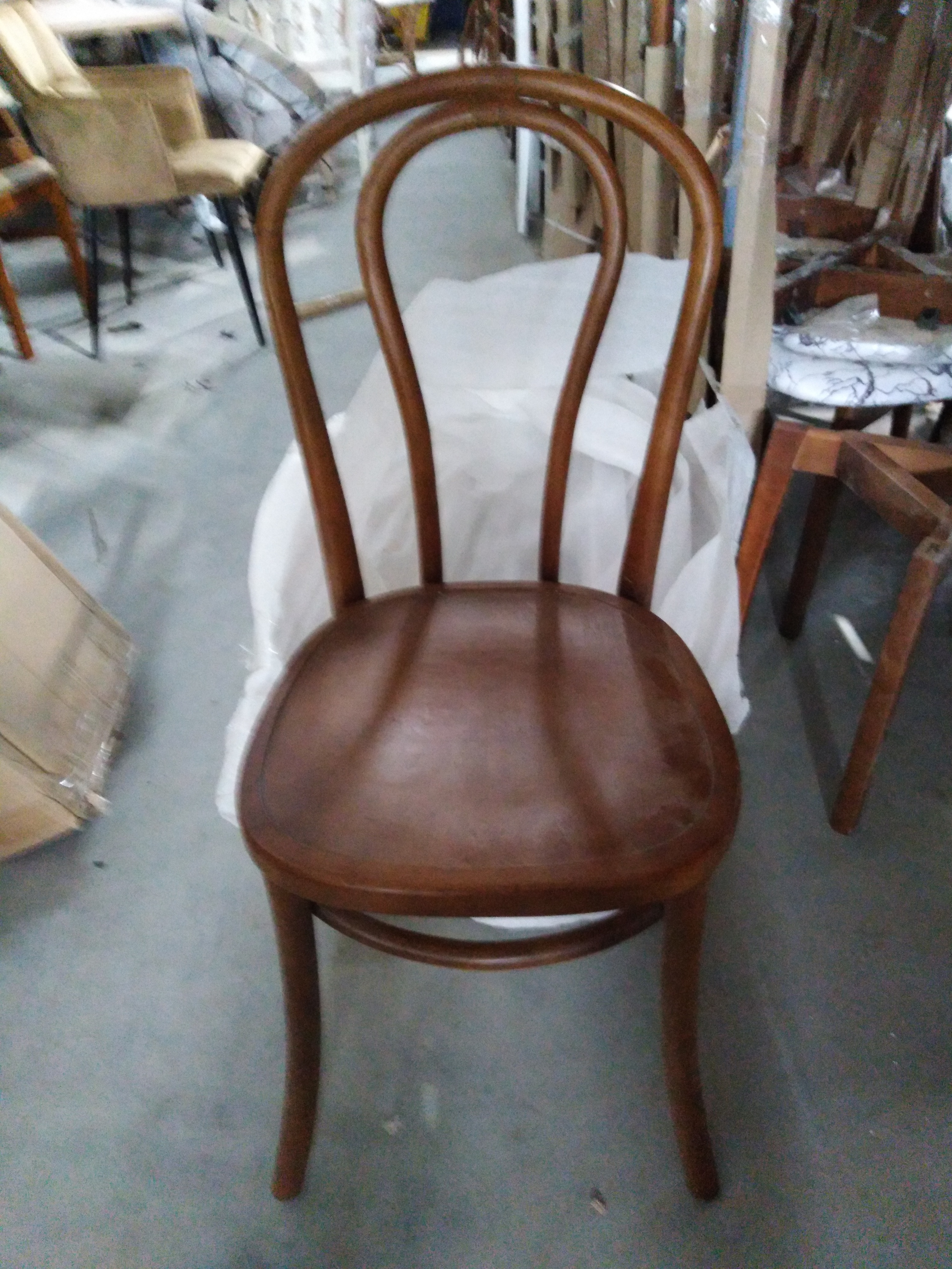 Стул THONET CLASSIC CHAIR (mod.СB2345) дерево вяз, 43*49*88.5, Темный Орех (№5)