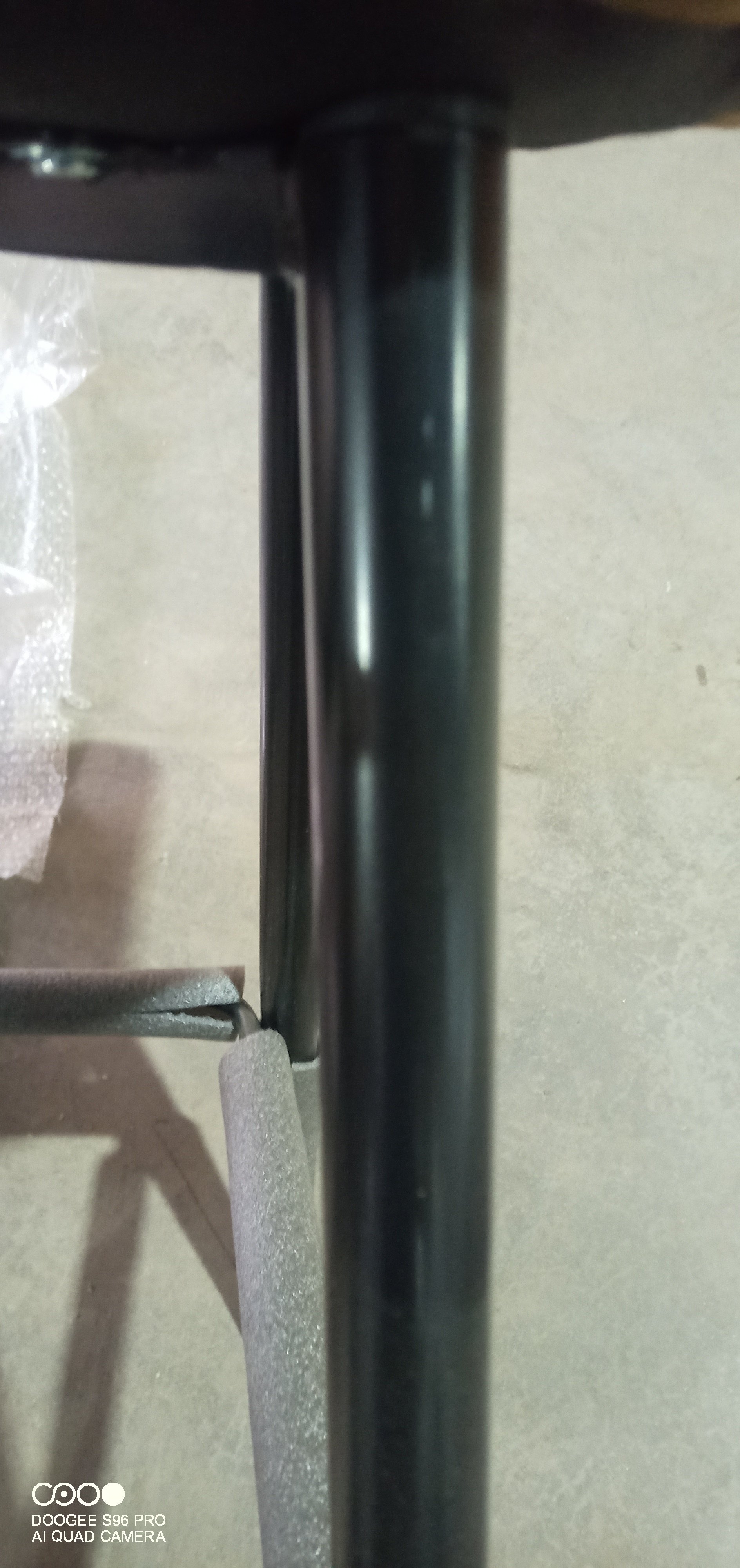 Стул полубарный Чилли/Chilly (мод. 7095пб) ткань/металл, 53х44х94см, коричневый бархат 12/черный