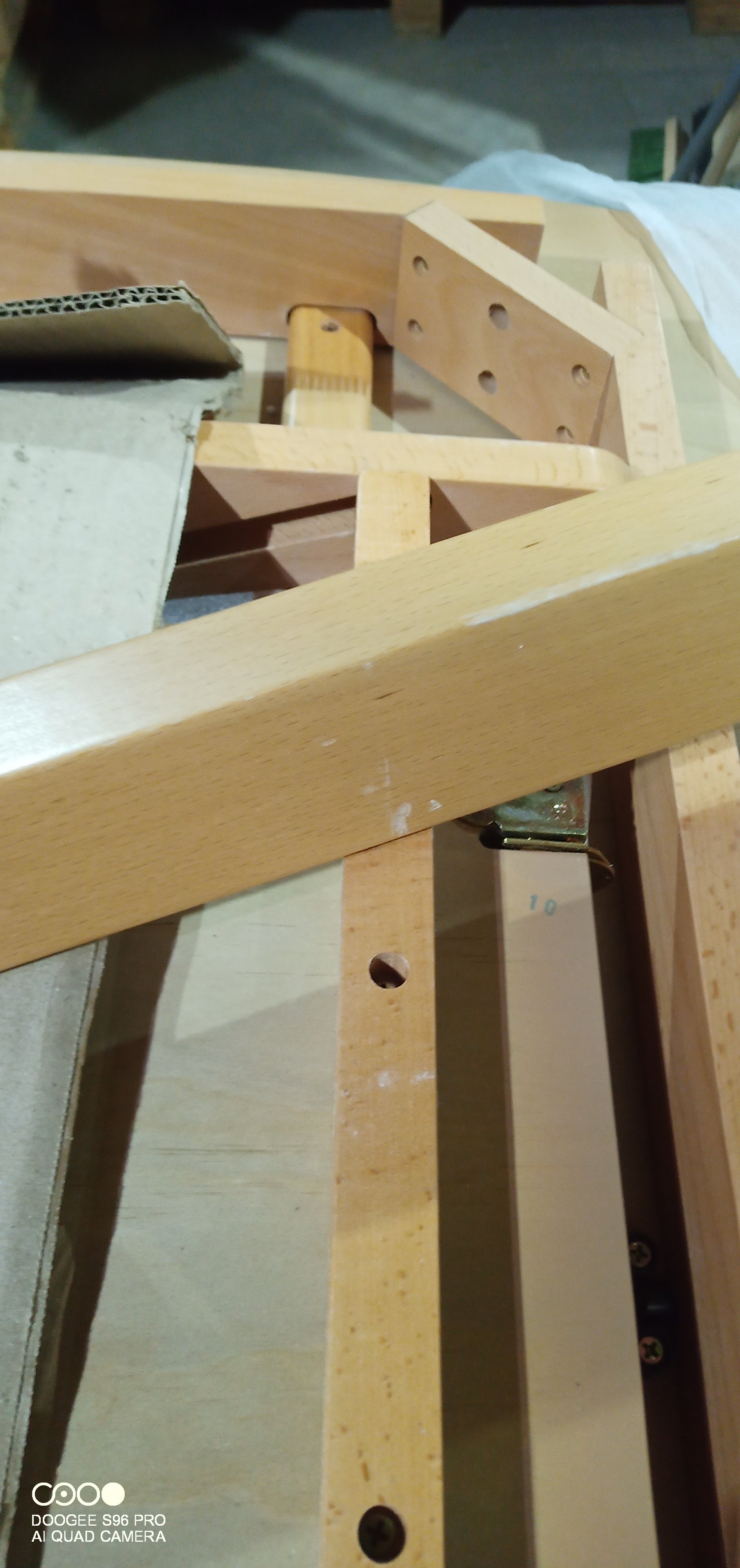 Стол раскладной Ваку/VAKU МДФ/бук, 80х120+40х75см, натуральный