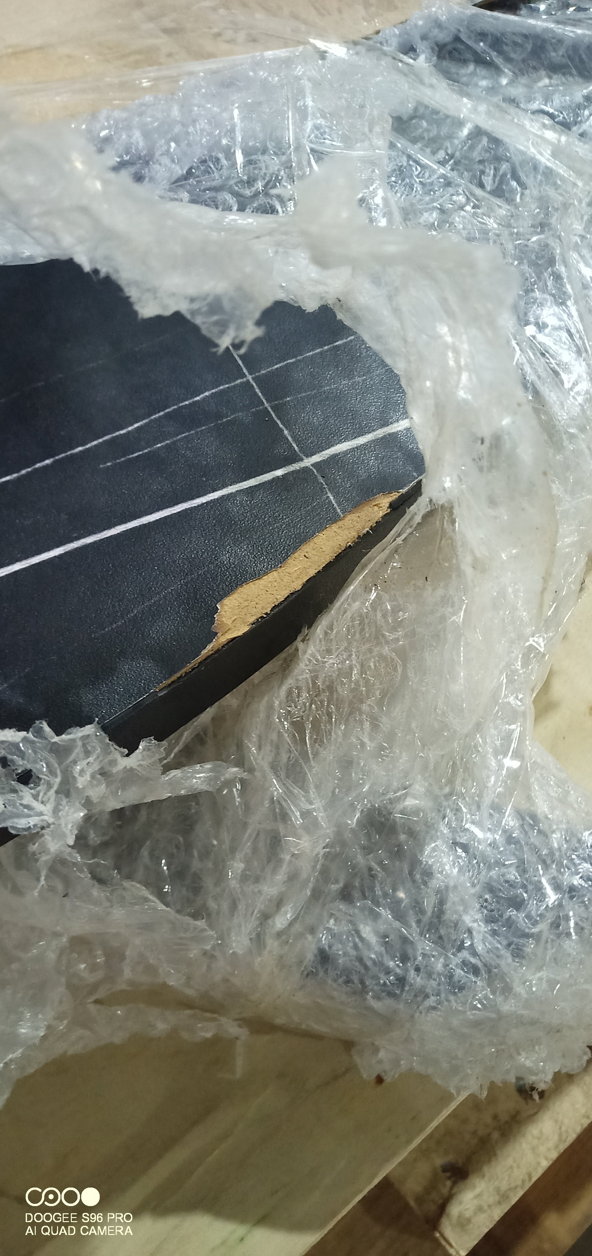 Стол обеденный Манзана/Manzana ЛДСП/HPL/металл, 100-130х100х75см, мрамор чёрный/чёрный