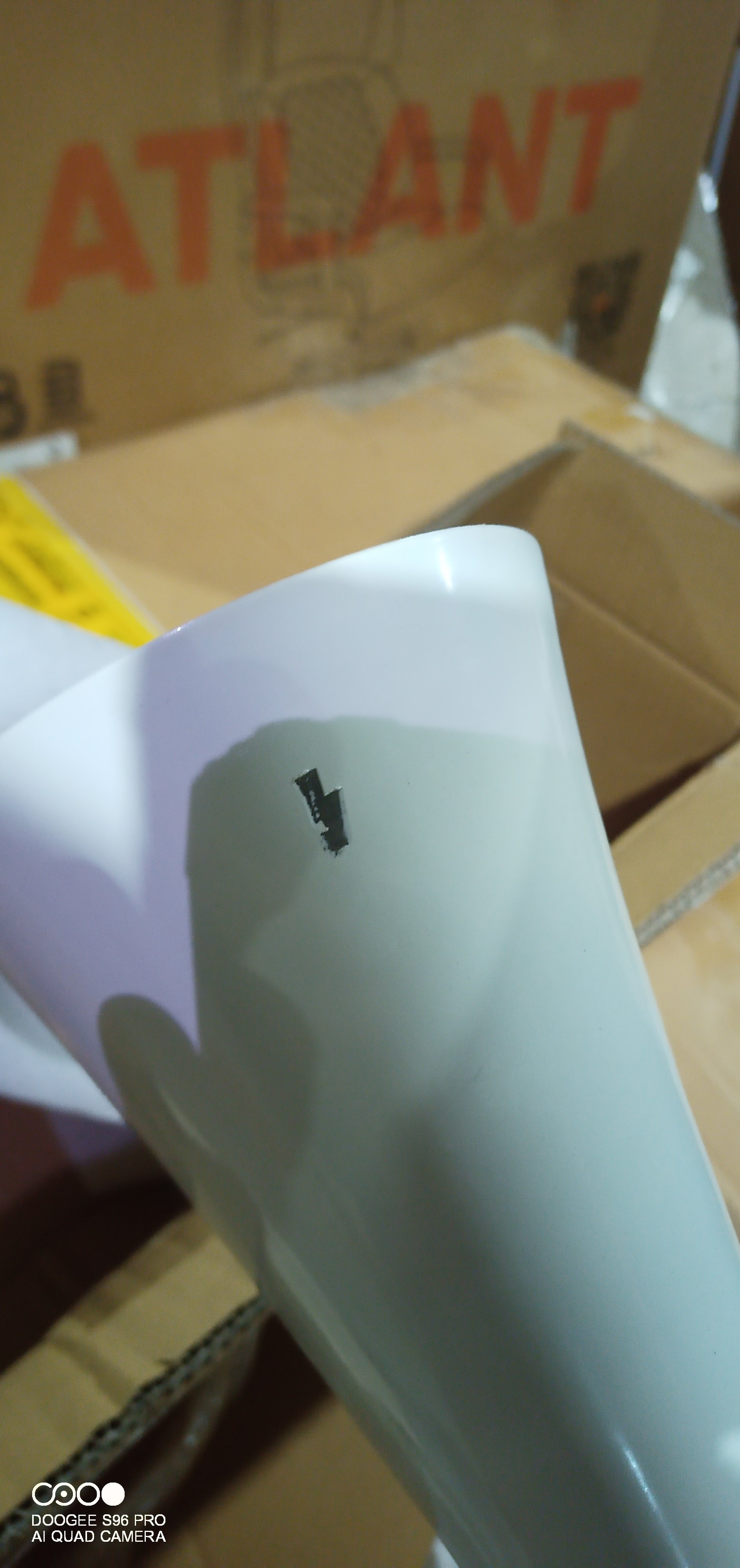 Стол Тулип/Tulip (мод.011) металл, МДФ, белый, Д90х75см