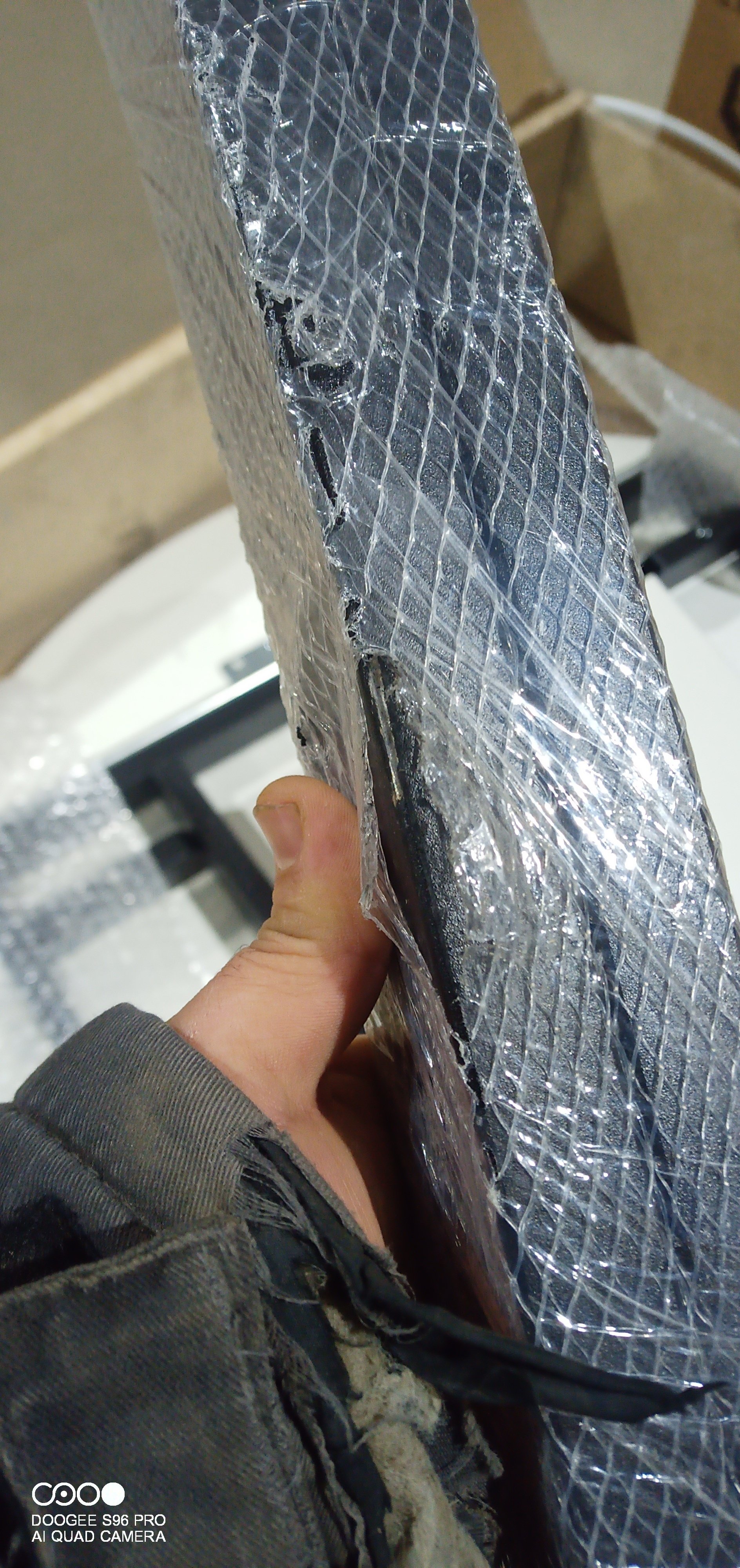 Стол обеденный Манзана/Manzana ЛДСП/HPL/металл, 100-130х100х75см, дуб вотан/чёрный