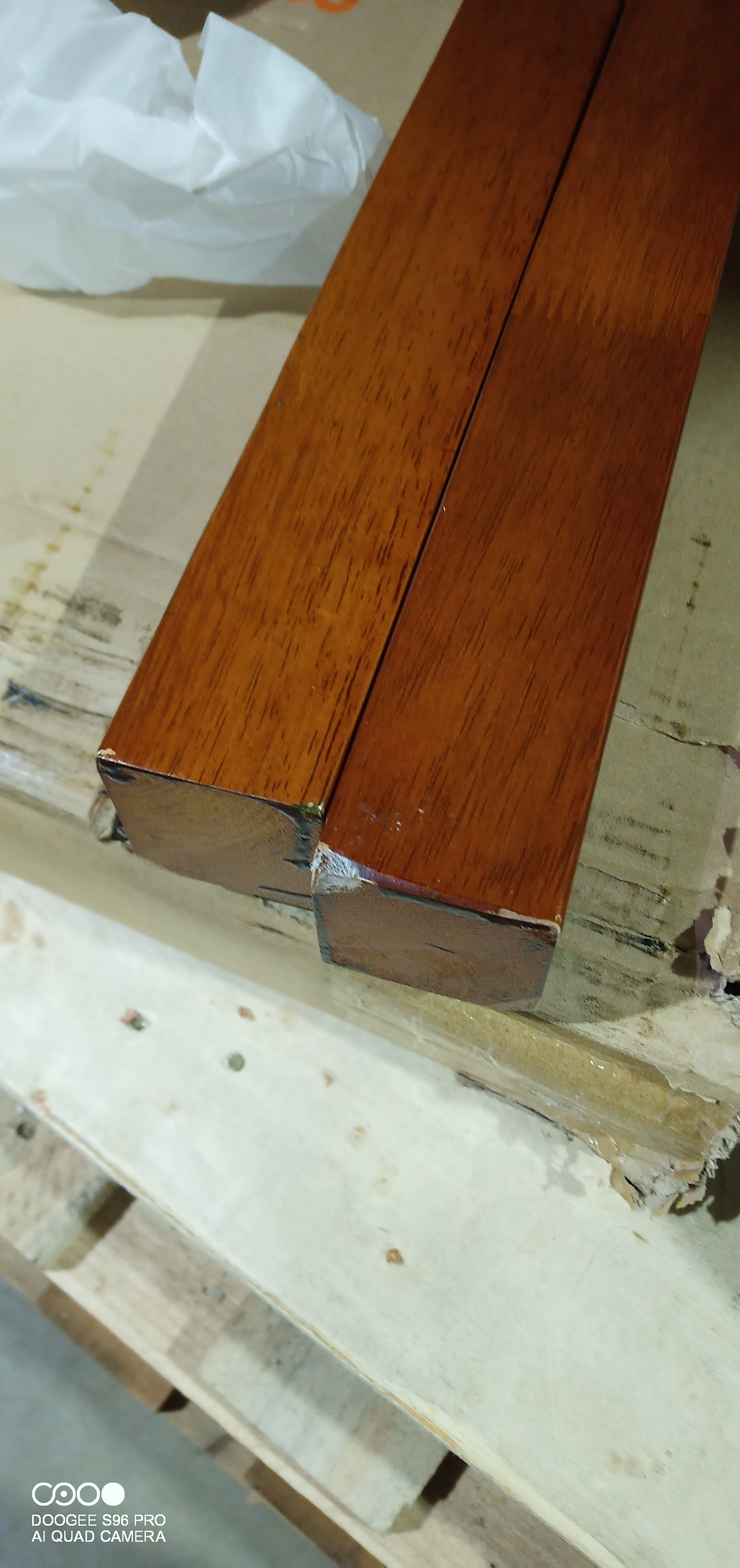 Кровать AT-126 дерево гевея/металл, 90х200см, односпальная кровать, красный дуб/черный