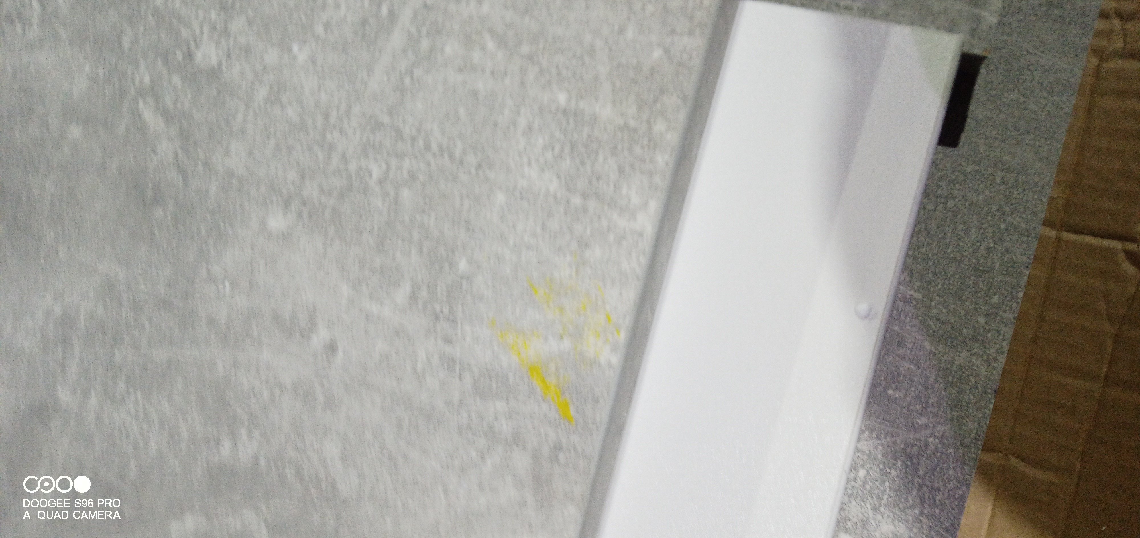 Стол обеденный раздвижной Смарт/Smart ЛДСП, 105-140х68,6х75см, белый бетон/белый