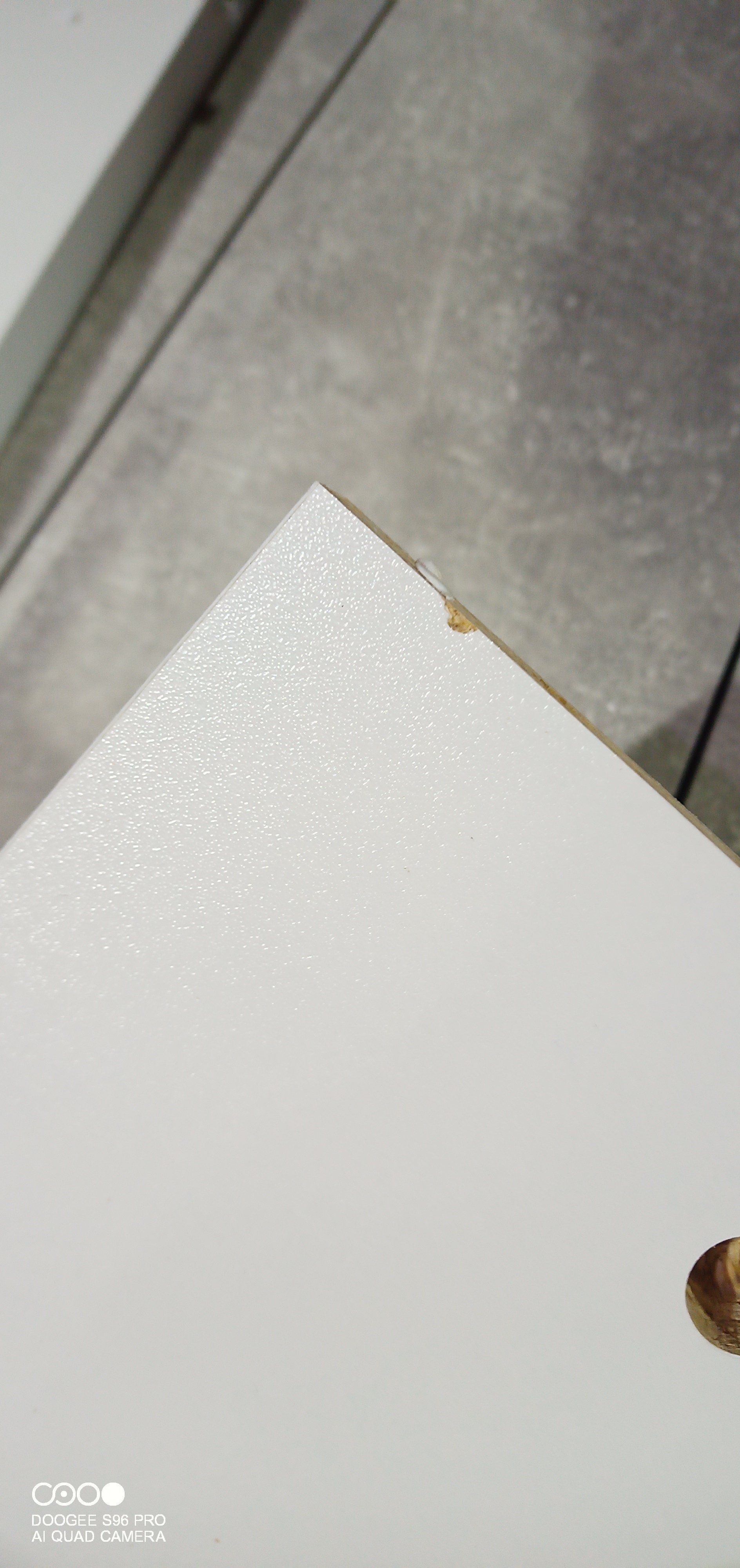 Стол обеденный раздвижной Смарт/Smart ЛДСП, 105-140х68,6х75см, белый бетон/белый