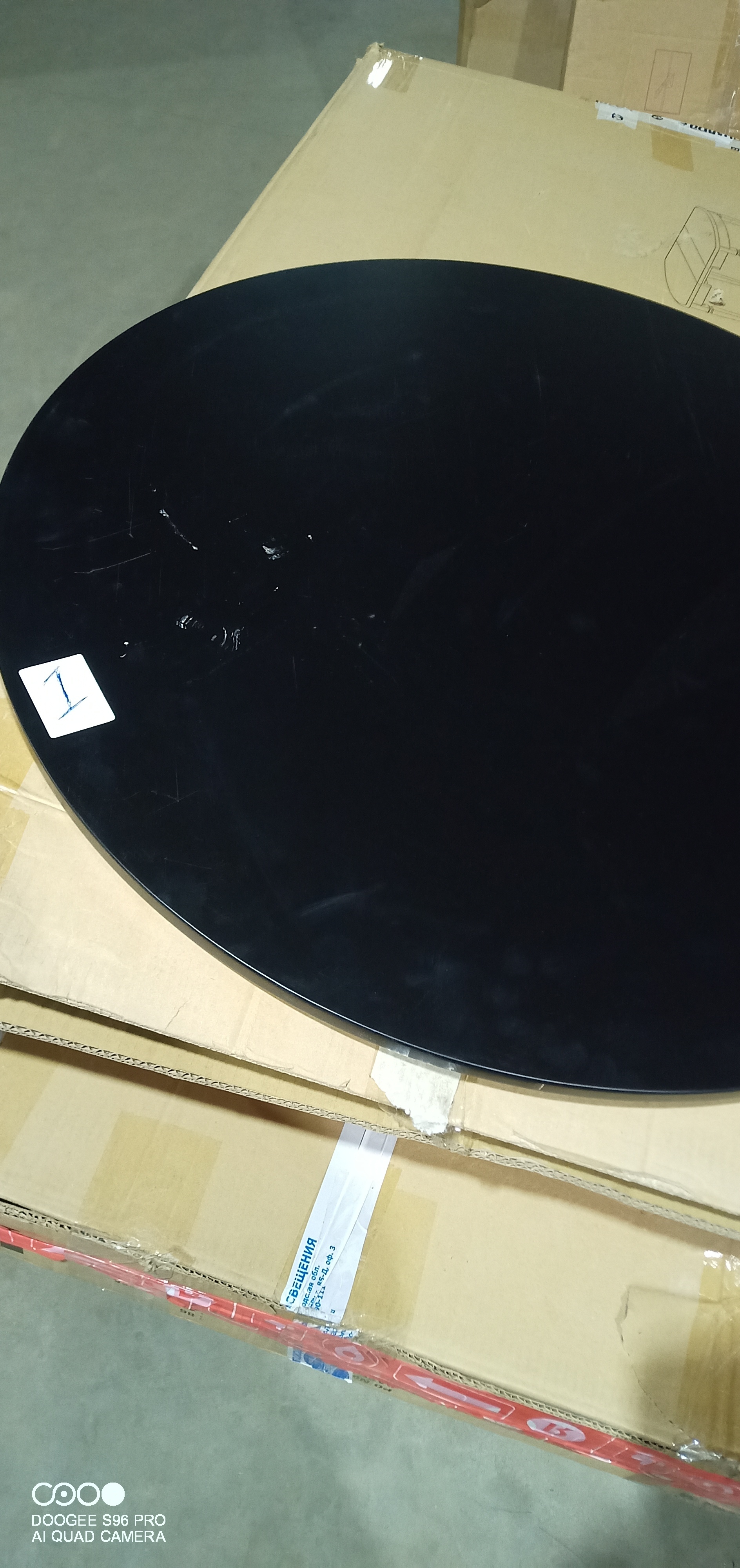 Стол MARS (mod. T1004) МДФ/дерево, Black (черный)/ Natural (натуральный), 80 х 80 х 75 см
