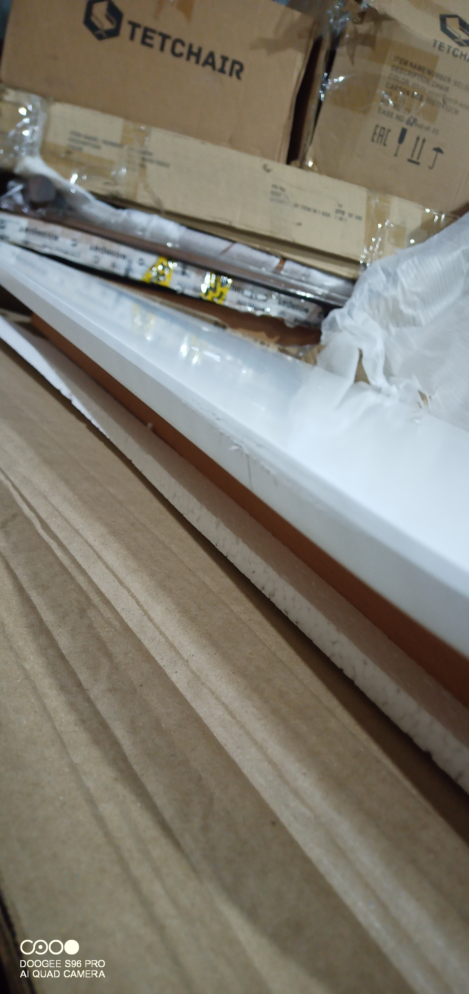 Стол обеденный Макс/Max МДФ/бук, 140х80х75см, белый/натуральный бук