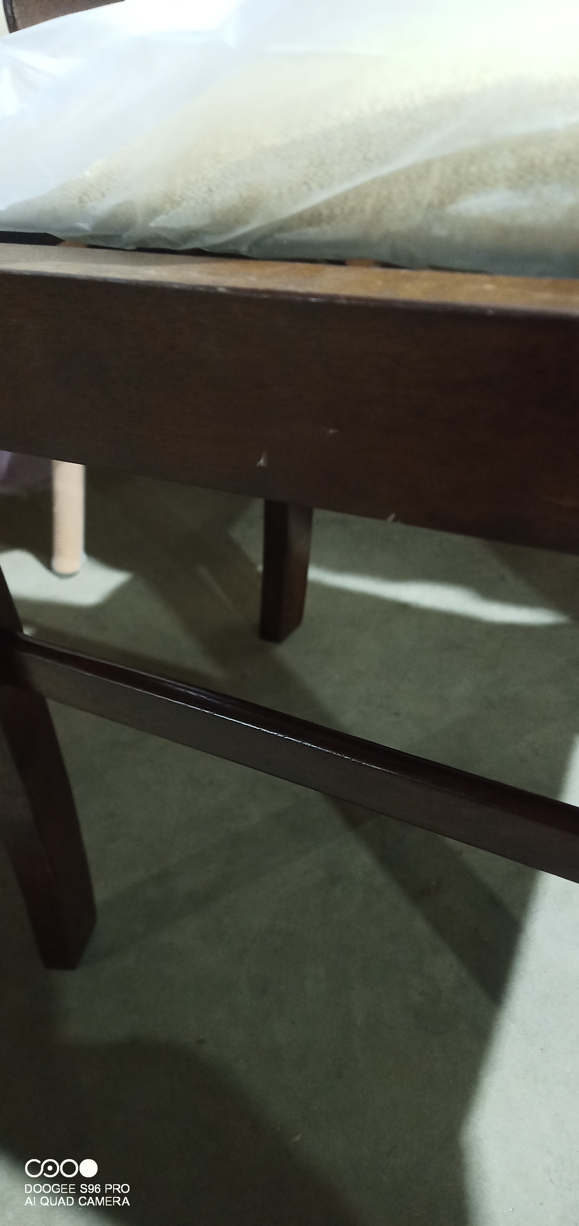 Стул - Гермес/ Hermes дерево гевея, 43х49х94см, Cappuchino , ткань бежевая (S178-4)