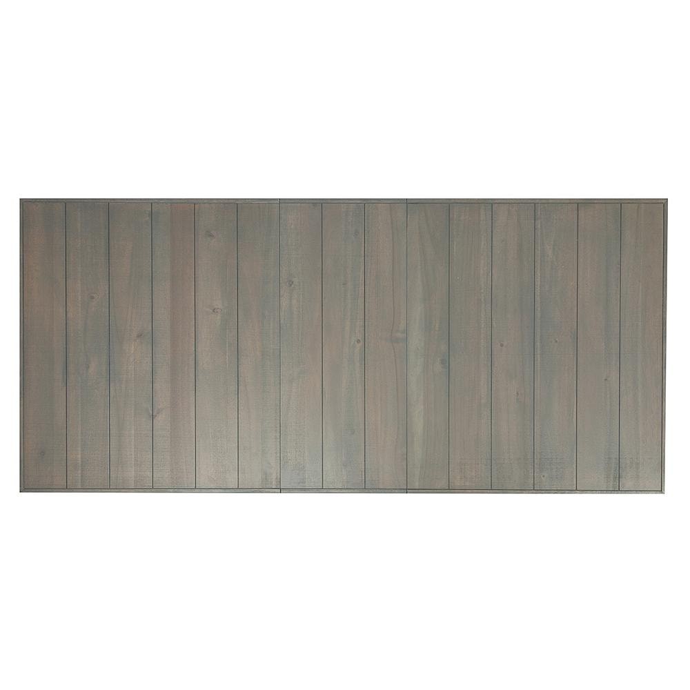 Стол CHEVALET (mod. 4290-30) 182+45 х 106 х 75 см, серый/черный