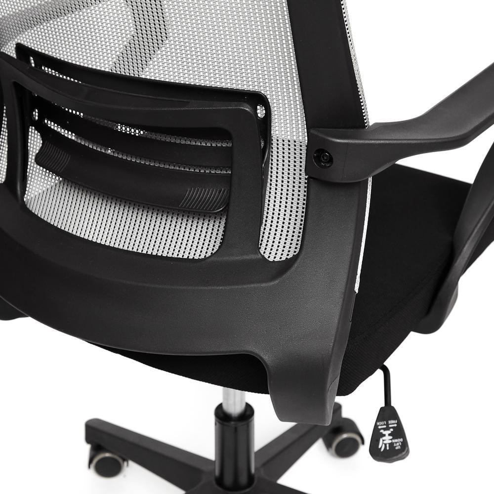Кресло MESH-4HR ткань, черный/серый