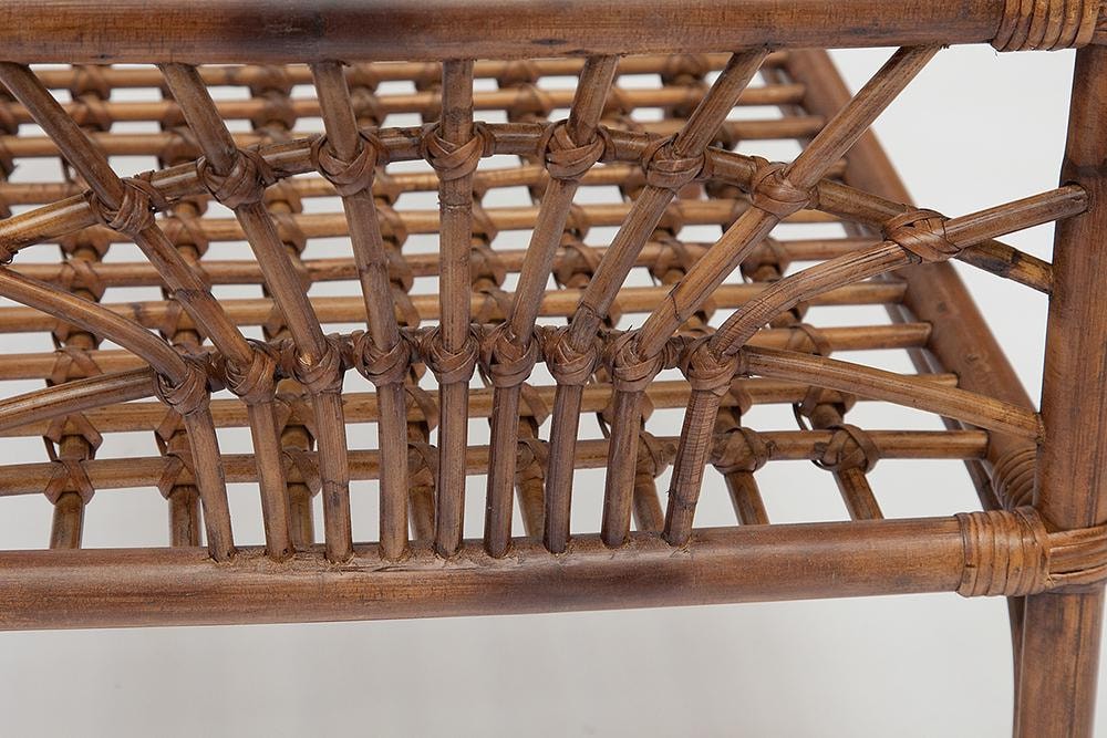 Столик кофейный Secret De Maison Kavanto натуральный ротанг, 83*53*47 см, коричневый античный / Brown Antique