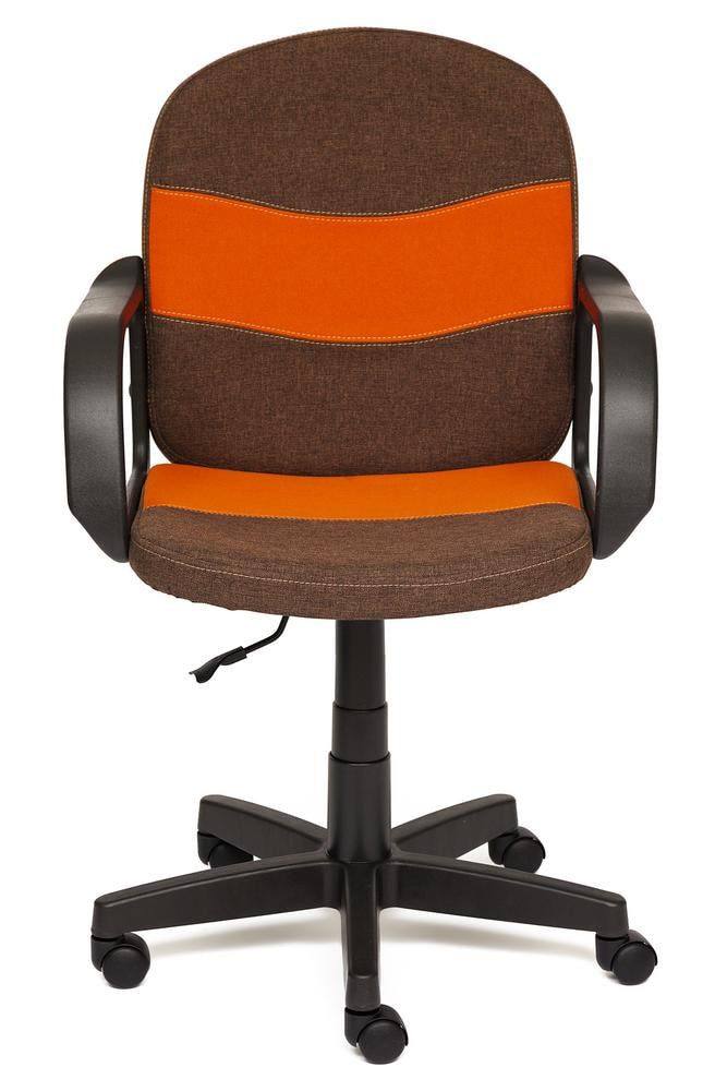 Кресло BAGGI ткань, коричневый/оранжевый, 3М7-147/С23