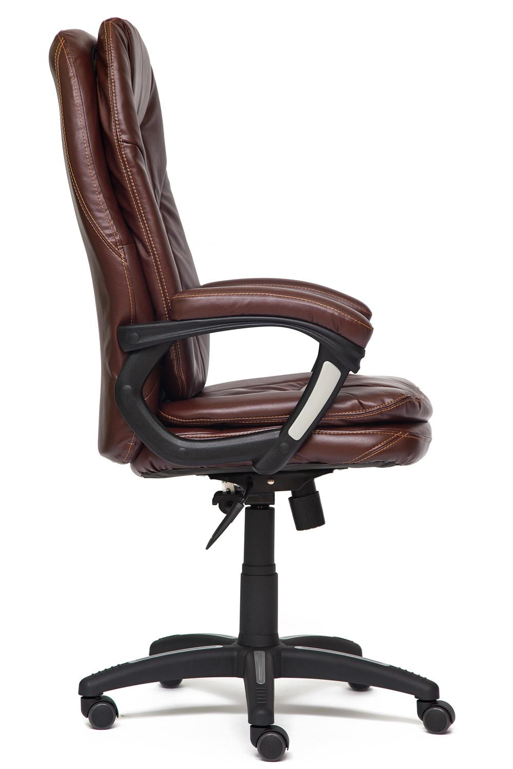 Кресло COMFORT кож/зам, коричневый, 2 TONE