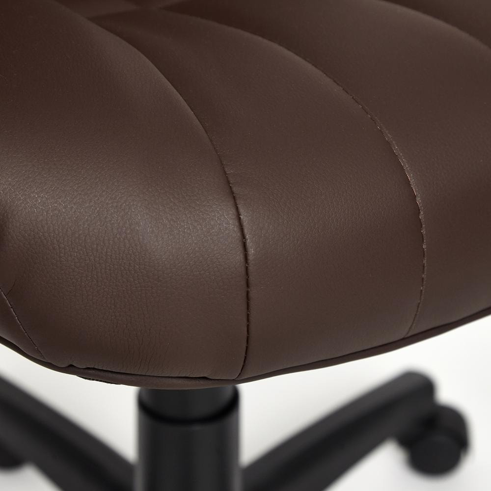 Кресло СН833 кож/зам, коричневый, 36-36
