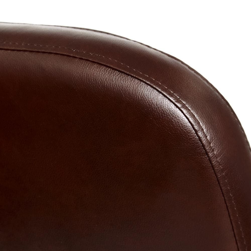 Кресло DEVON кож/зам, коричневый/коричневый перфорированный, 2 TONE/2 TONE /06