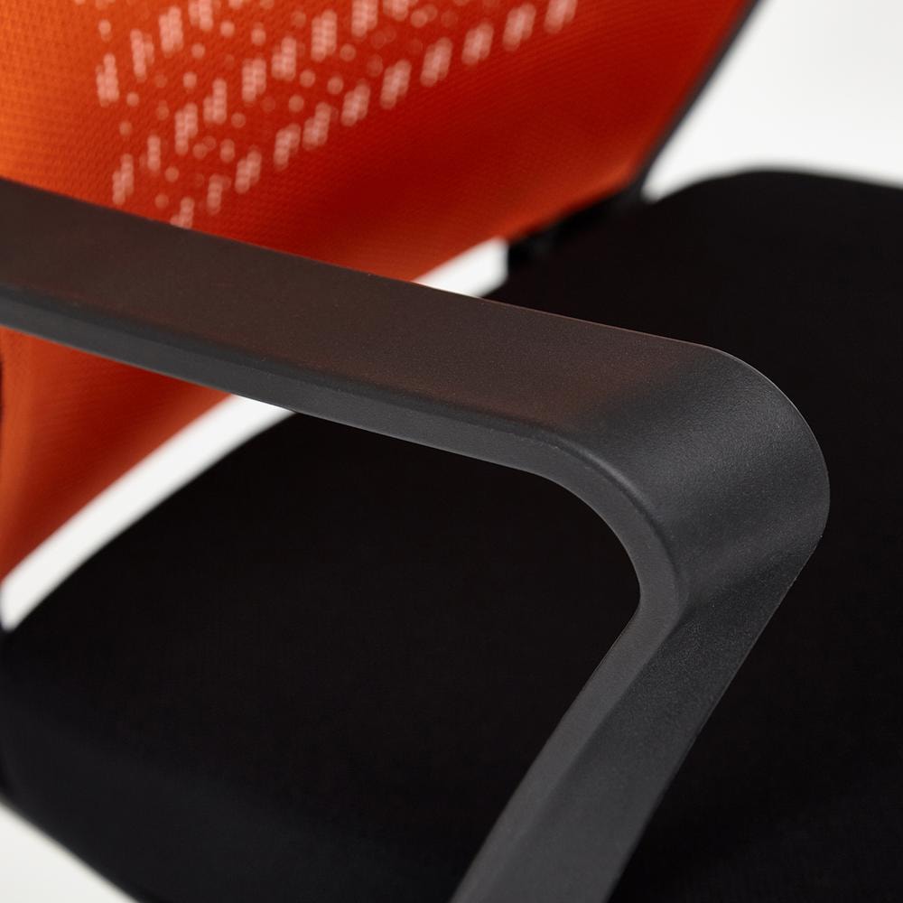 Кресло GALANT ткань, оранжевый/черный