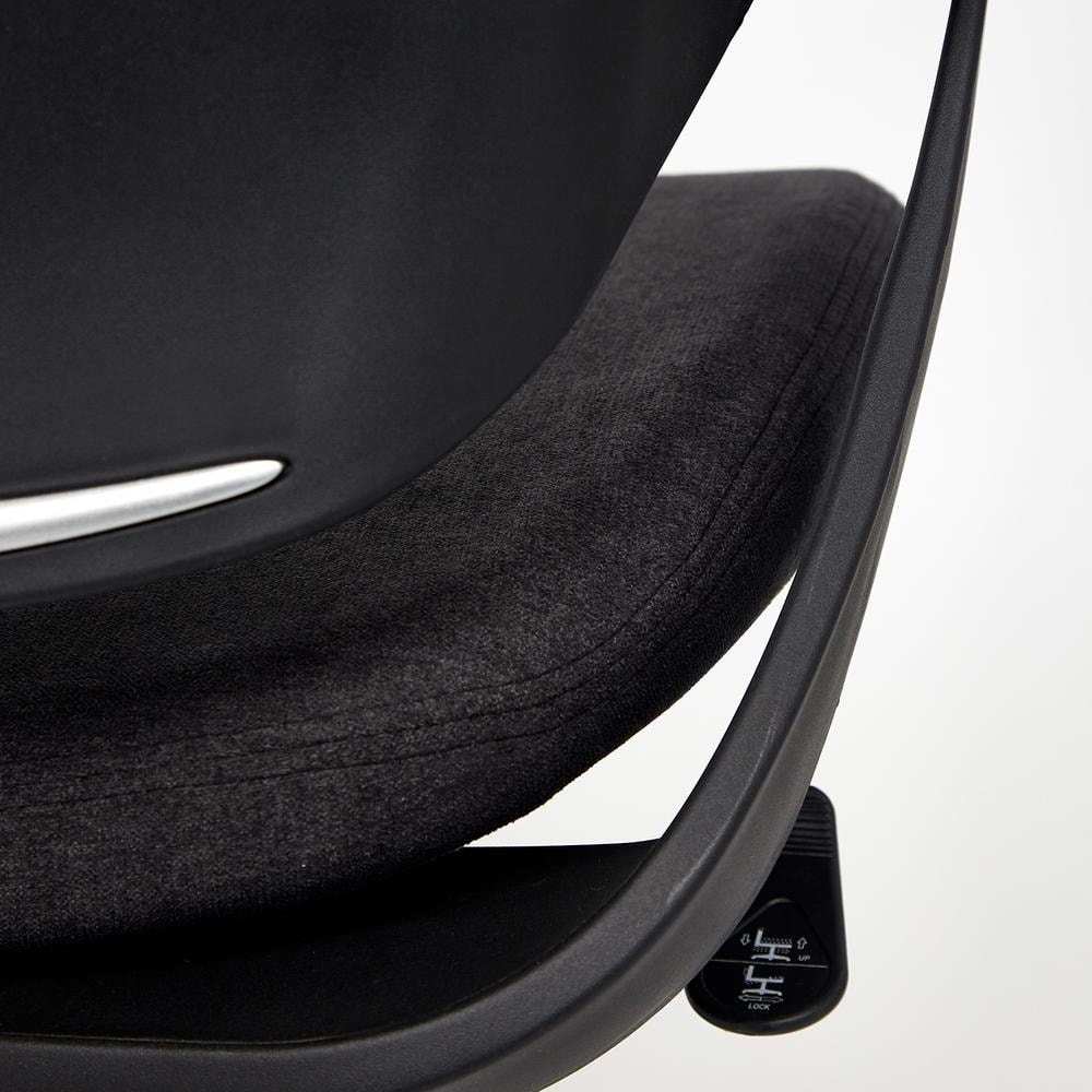 Кресло WAVE ткань, черный