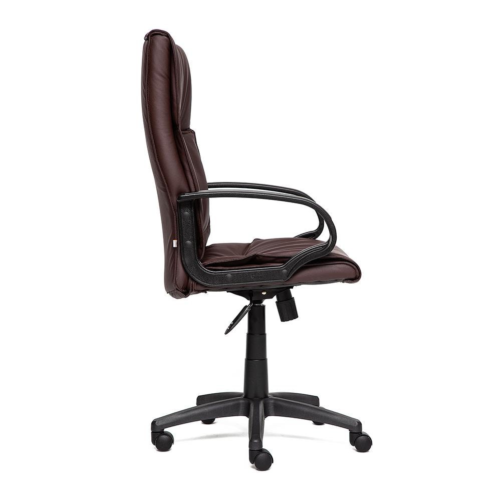 Кресло DAVOS кож/зам, коричневый, 36-36