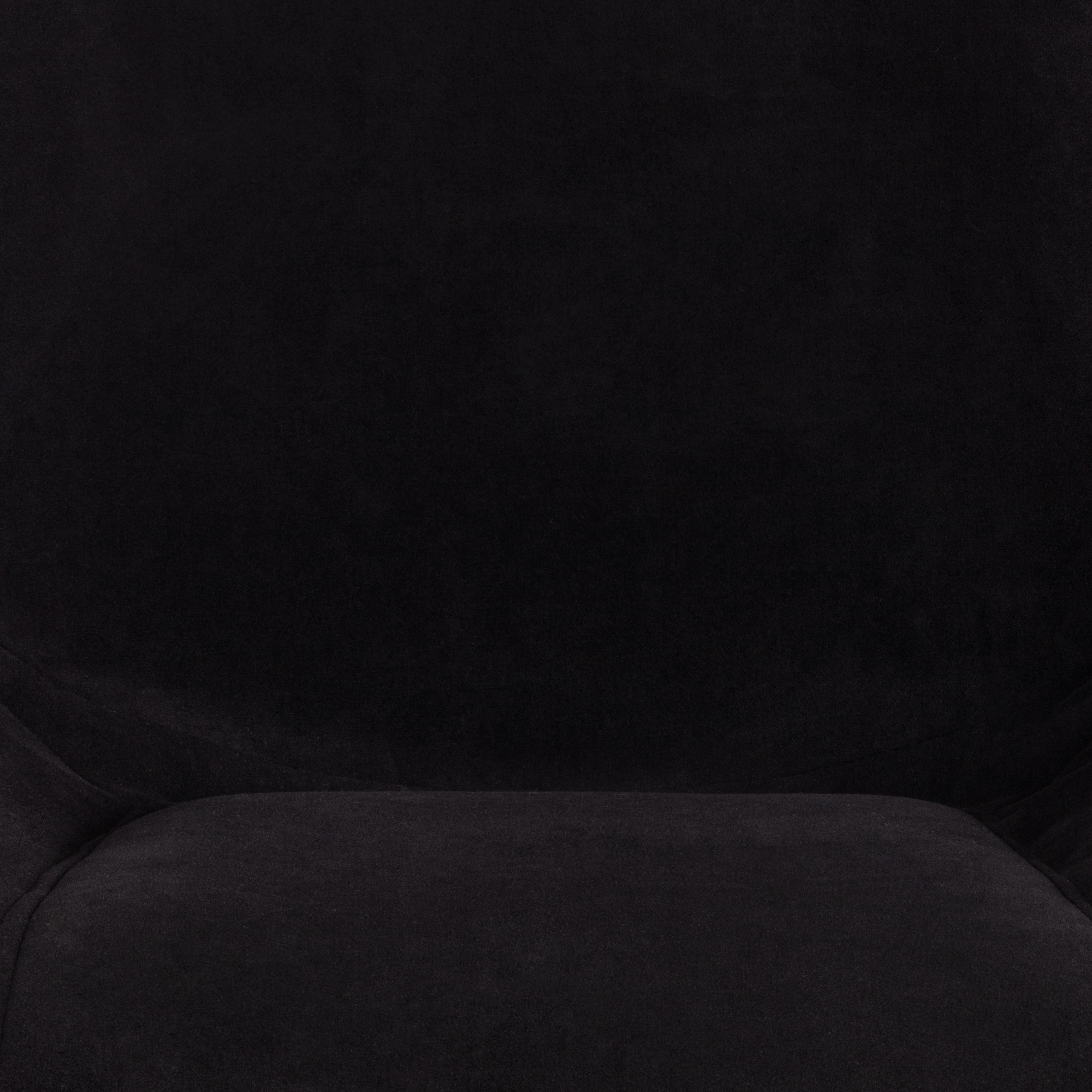 Кресло STYLE флок , черный, 35