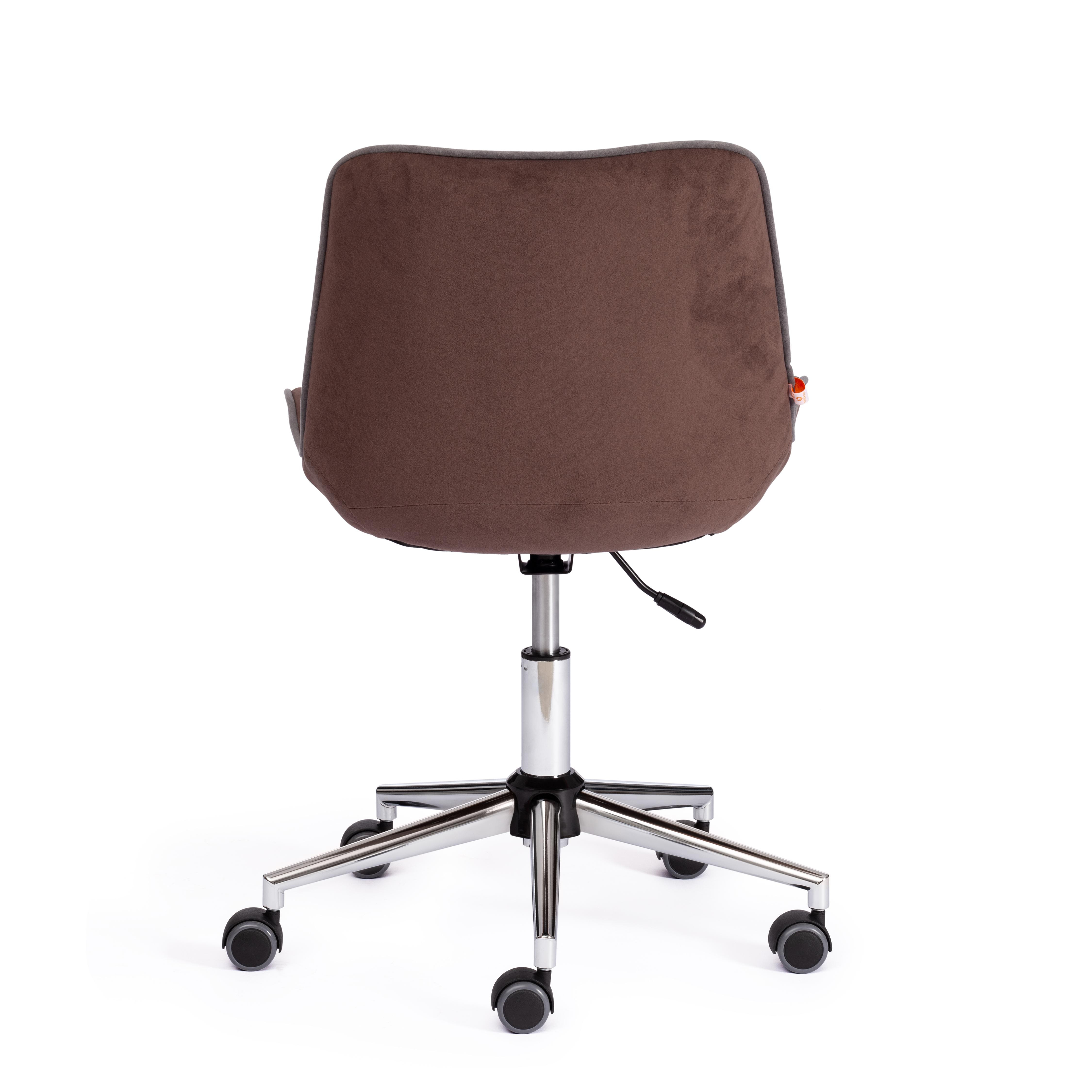 Кресло STYLE флок , коричневый, 6