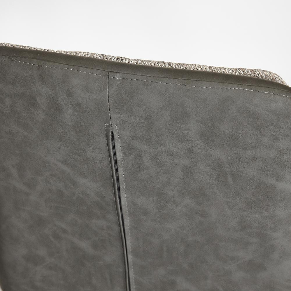 Кресло VISTA ( mod. DС5067 L) металл/ткань/PU, 63*66*84 см, бежевый/черный