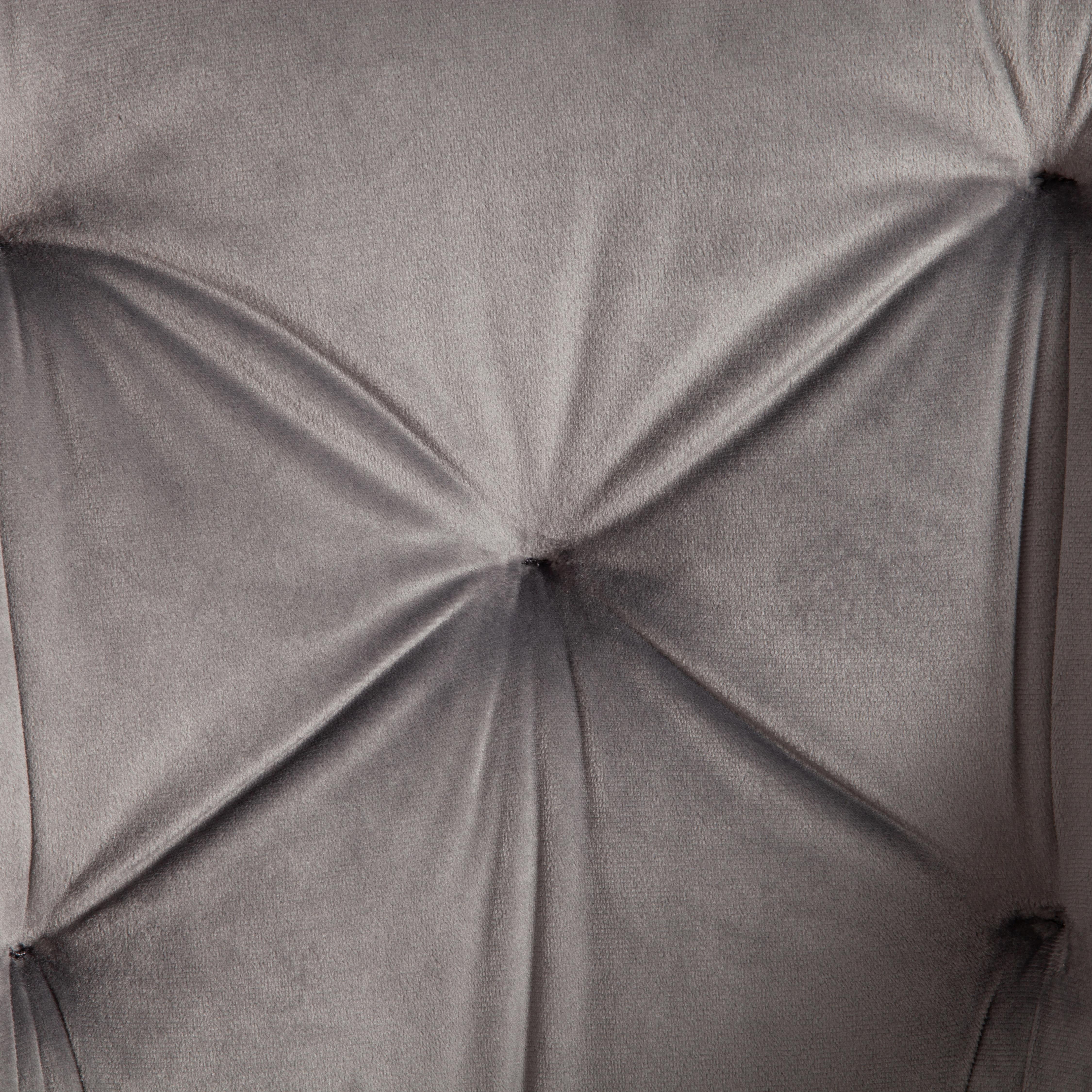 Кресло LIVORNO ( mod.1602 ) металл/ткань, 67х57х82см, серый вельвет