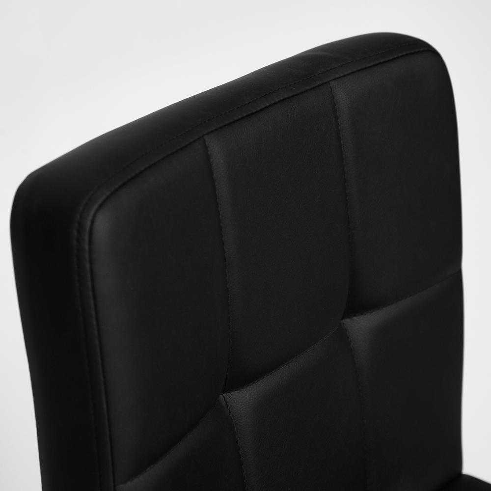 Барный стул BARBER ( mod.DC-2102 ) металл/экокожа, 44,5*49,5*92-113 см, черный/хром