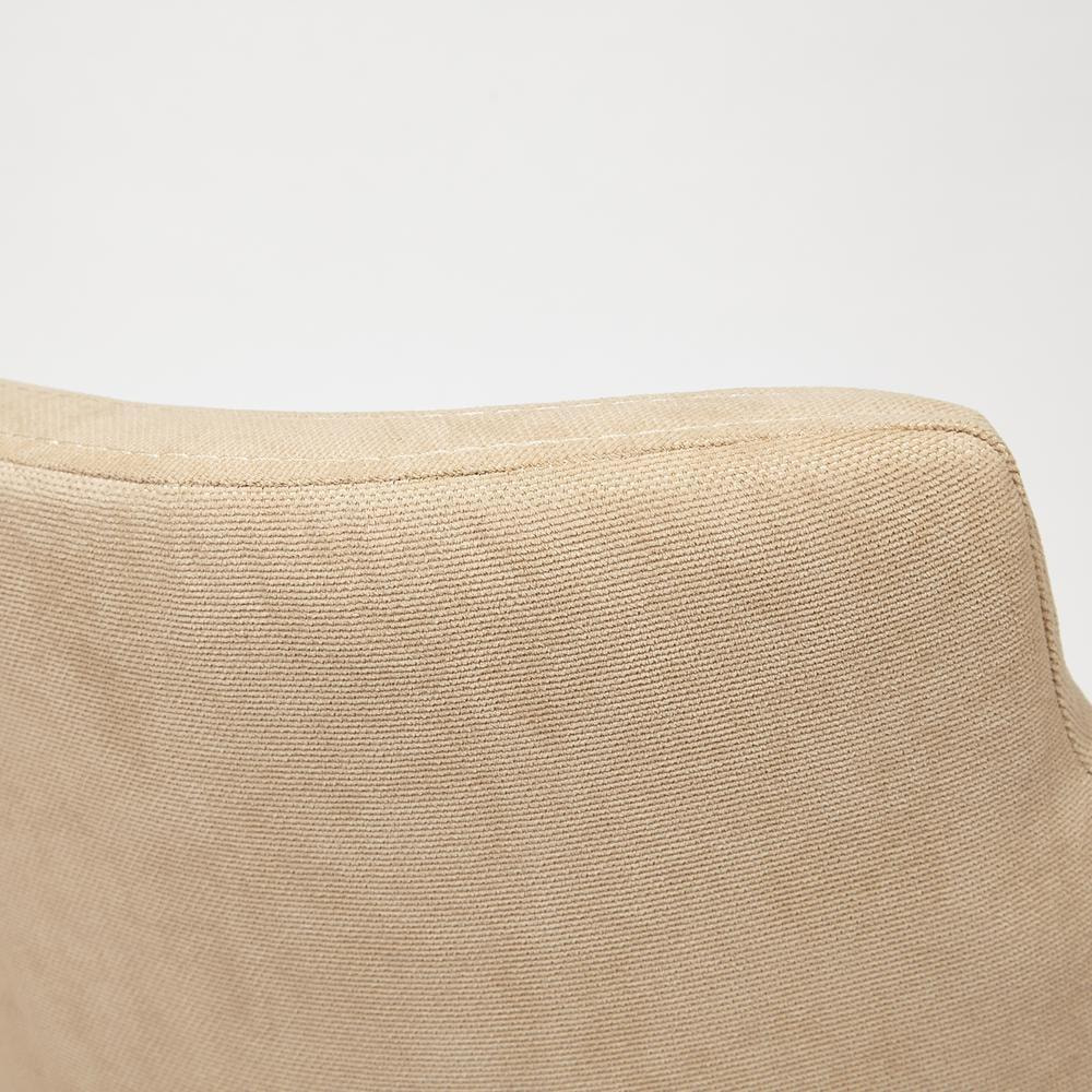 Кресло KNEZ Бук, 59,5 х 57 х 79,5 см , ножки: натуральный , ткань: бежевый (panda 18)