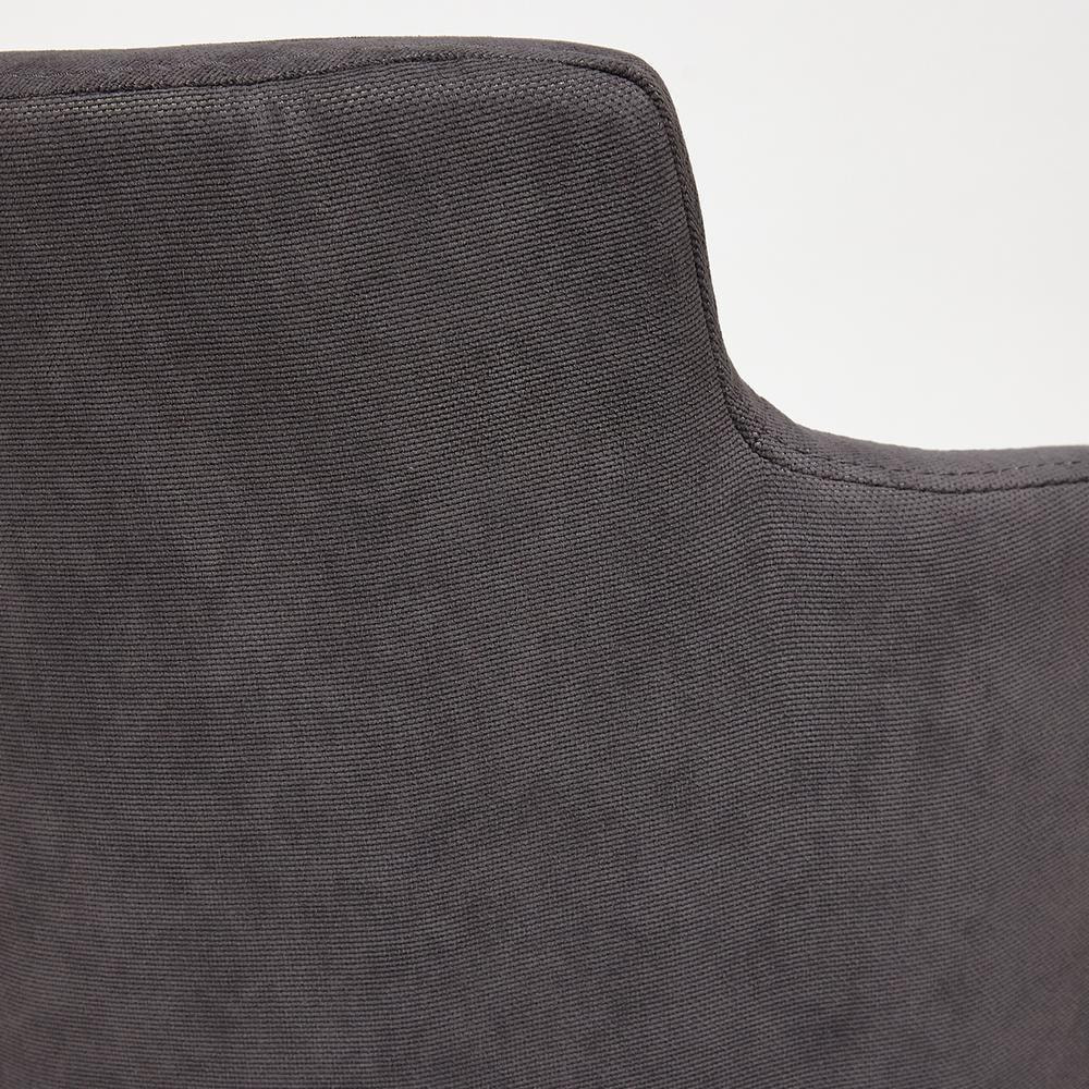 Кресло KNEZ Бук, 59,5 х 57 х 79,5 см , ножки: натуральный , ткань: серый (панда 37)