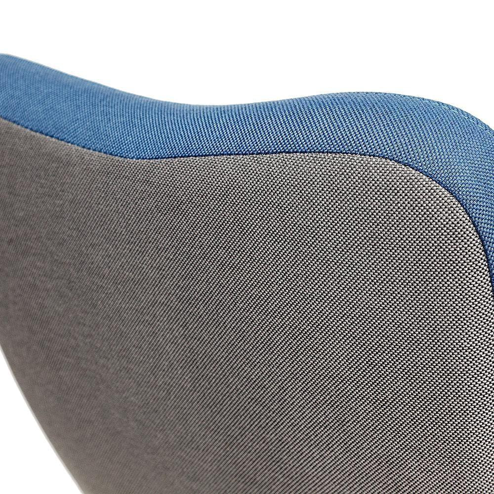 Кресло СН757 ткань, серый/синий, С27/С24