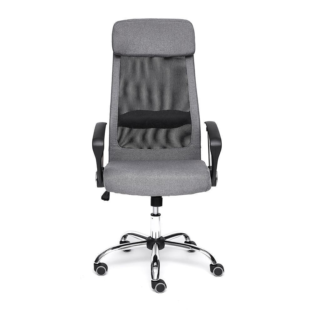 Кресло PROFIT ткань, серый/черный