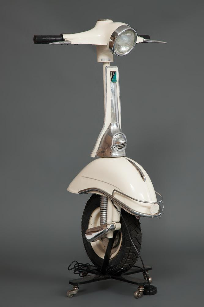 Лампа напольная Secret De Maison Scooter  ( mod. TC-4 ) металл, 120*67*56см, слоновая кость/ivory
