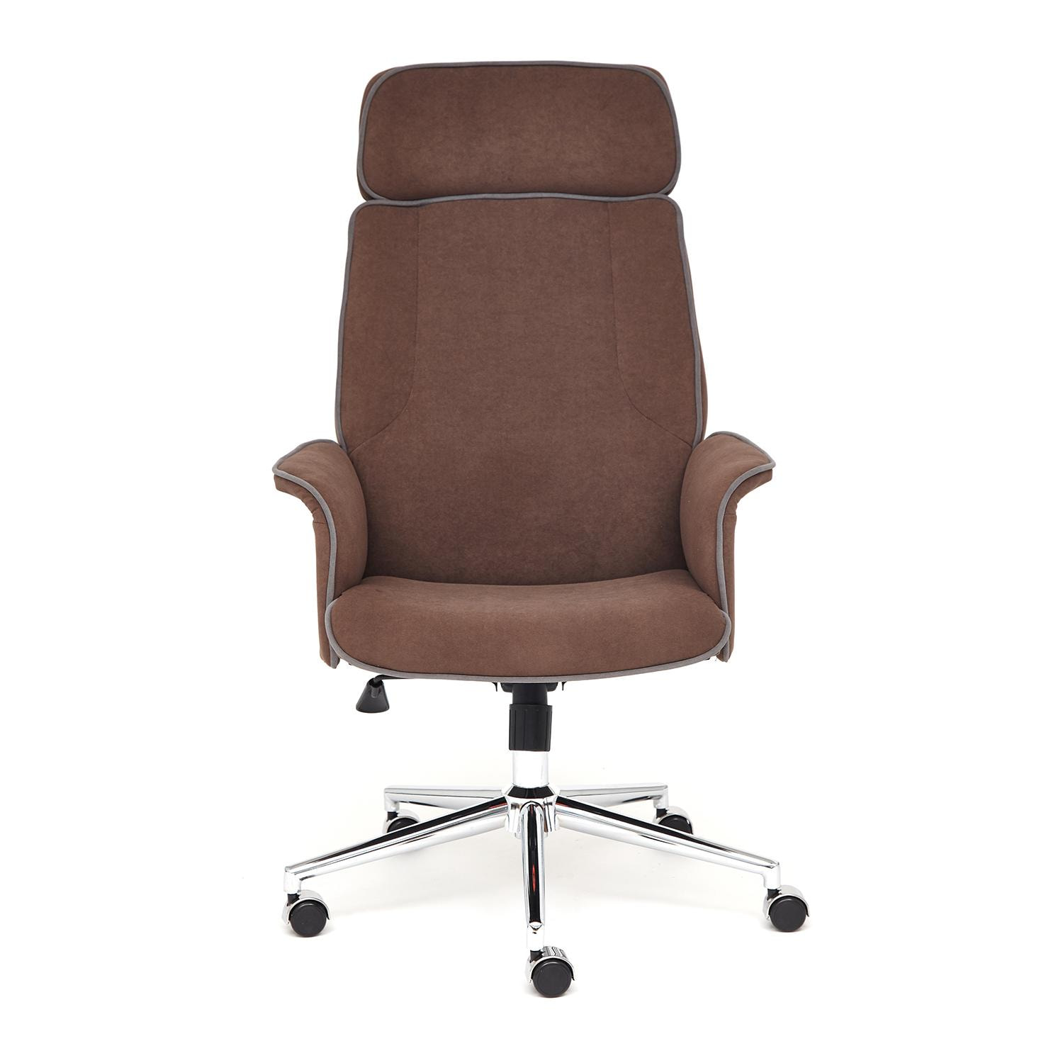 Кресло CHARM флок , коричневый, 6